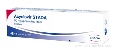 Acyclovir STADA crm (tuba Al) 1x5 g