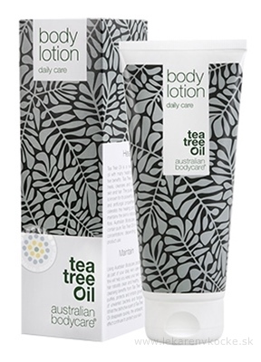 ABC tea tree oil BODY LOTION - Telové mlieko upokojujúce 1x200 ml