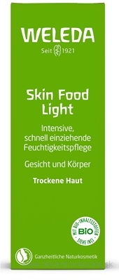 WELEDA Skin Food Light, BIO krém na tvár a telo (inov. 2023) 1x30 ml