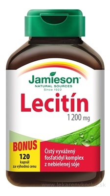 JAMIESON LECITÍN 1200 mg cps 1x120 ks