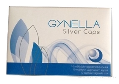 GYNELLA Silver Caps mäkké vaginálne kapsuly 1x10 ks