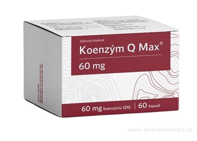 Neuraxpharm Koenzým Q Max 60 mg cps 1x60 ks