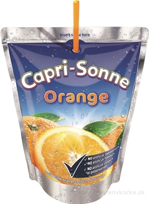 Capri-Sonne Orange pasterizovaný ovocný nápoj 1x200 ml