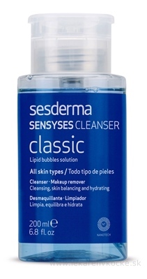 sesderma SENSYSES CLEANSER Classic odličovač, všetky typy pokožky 1x200 ml