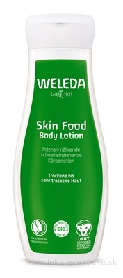 WELEDA Skin Food Telové mlieko intenzívne, na suchú pokožku 1x200 ml