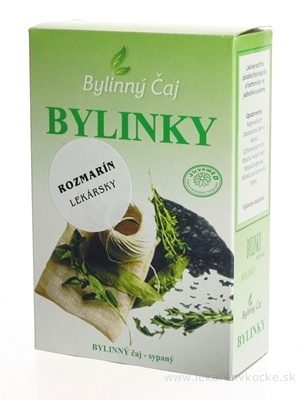 JUVAMED ROZMARÍN LEKÁRSKY - LIST bylinný čaj sypaný 1x40 g