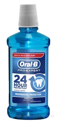 Oral-B Pro-Expert PROFESSIONAL PROTECTION ústna voda, Fresh mint, 1x500 ml