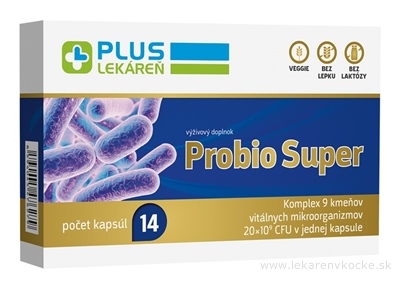 PLUS LEKÁREŇ Probio Super cps 1x14 ks