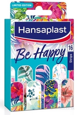 Hansaplast Be Happy náplasť (limitovaná edícia 2018) 1x16 ks