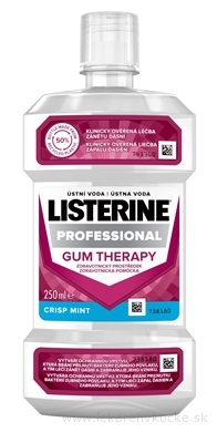 LISTERINE PROFESSIONAL Gum Therapy ústna voda 1x250 ml