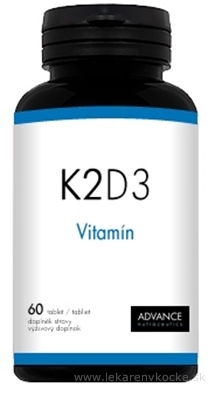 ADVANCE K2D3 Vitamín tbl 1x60 ks