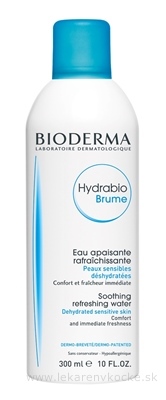 Bioderma Hydrabio Brume upokojujúca dermálna voda 300 ml
