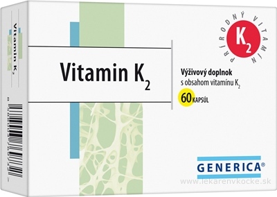 GENERICA Vitamin K2 cps 1x60 ks