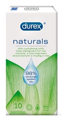 DUREX Naturals kondóm 1x10 ks