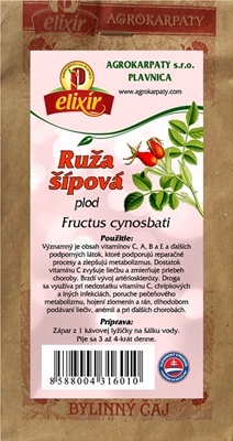 AGROKARPATY RUŽA ŠÍPOVÁ plod bylinný čaj 1x50 g