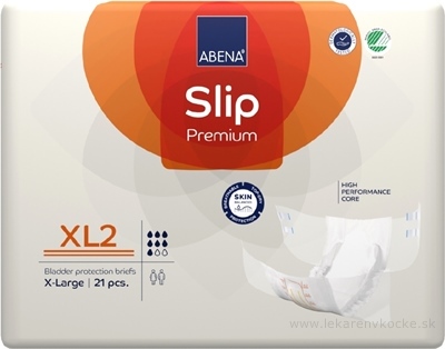 ABENA Slip Premium XL2 plienkové nohavičky, boky 110-170 cm, savosť 3400 ml, 1x21 ks