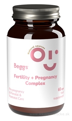 Beggs FERTILITY + PREGNANCY COMPLEX cps (pre vývoj plodu) 1x60 ks