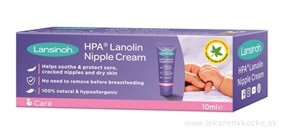 Lansinoh HPA krém na popraskané bradavky s lanolínem 10 ml