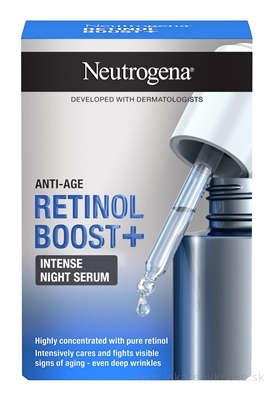 NEUTROGENA Retinol Boost+ INTENSE NIGHT SERUM intenzívne nočné sérum 1x30 ml