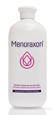 MENORAXON intímna hygiena na olejovej báze gél 1x500 g