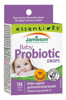 JAMIESON PROBIOTIC BABY kvapky s BB12 1x8,6 ml