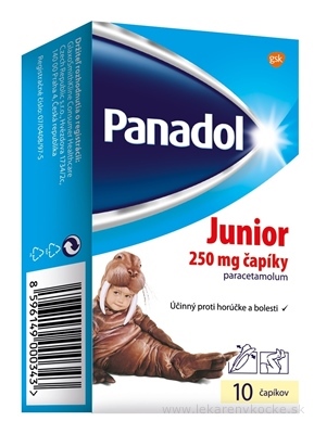 Panadol Junior sup 250 mg 1x10 ks