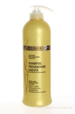 BLACK SHAMPOO PREVENZIONE šampón s placentou 1x500 ml