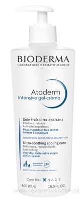 BIODERMA Atoderm Intensive gel-créme 1x500 ml