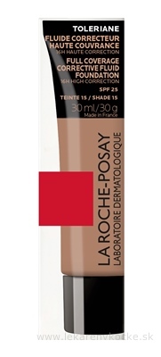 LA ROCHE-POSAY TOLERIANE MAKE-UP SPF25 15 korektívny make-up s ochranným faktorom 1x30 ml