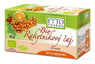 FYTO Bio Rakytníkový čaj vrecká 20x1,5 g (30 g)