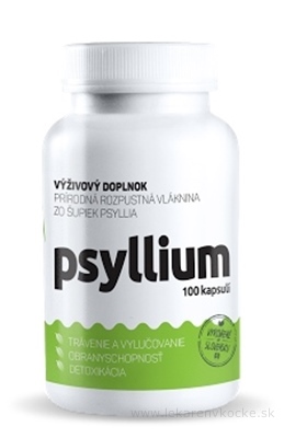 Top Green Psyllium cps 1x100 ks
