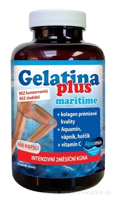TEREZIA Gelatina Plus maritime cps 1x360 ks