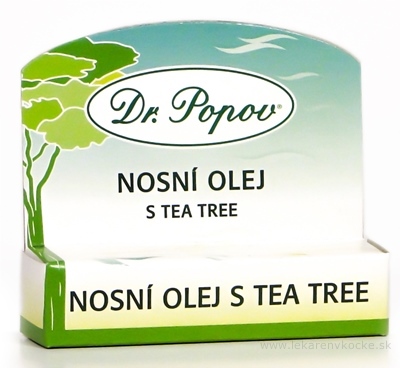 DR. POPOV NOSOVÝ OLEJ S TEA TREE 1x6 ml
