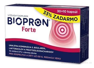 BIOPRON Forte cps 30+10 (33% zdarma) (40 ks)