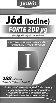 JutaVit Jód Forte 200 μg tbl 1x100 ks