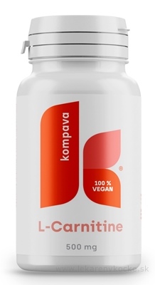 kompava L-KARNITÍN 500 mg cps 1x60 ks