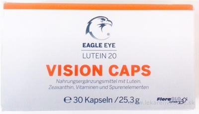 EAGLE EYE LUTEIN 20 VISION CAPS cps 1x30 ks