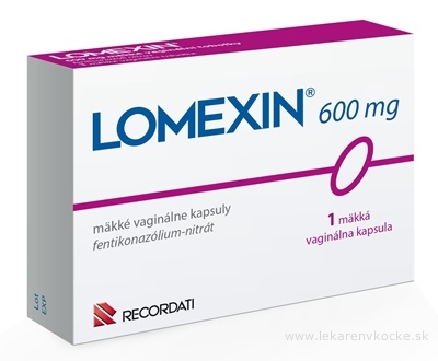 LOMEXIN 600 mg cps vam (blis.PVC/PVDC/Al) 1x1 ks