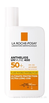 LA ROCHE-POSAY ANTHELIOS UVMUNE 400 SPF50+ FLUID fluid s ochranným faktorom 1x50 ml