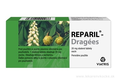 Reparil-Dragées tbl obd 20 mg 1x40 ks