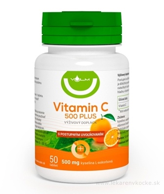 VULM Vitamin C 500 PLUS tbl 1x50 ks