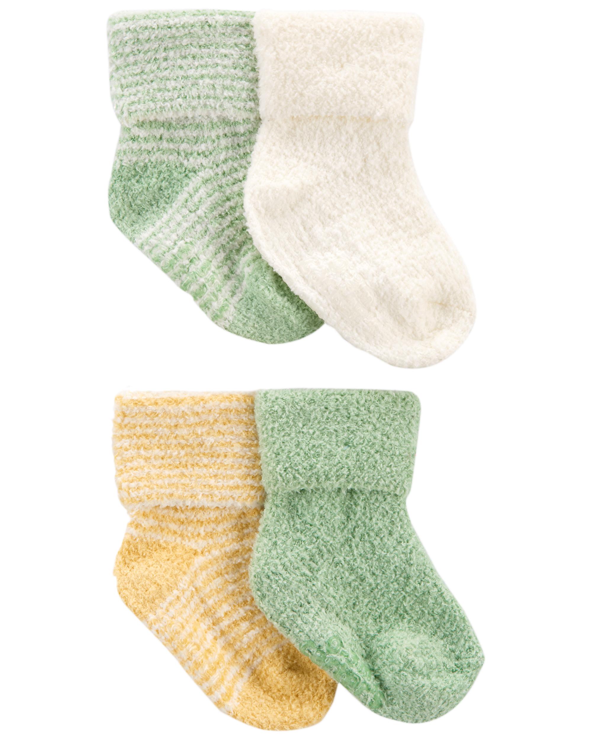 CARTERS Ponožky Stripes Yellow neutrál LBB 4ks 12-24m