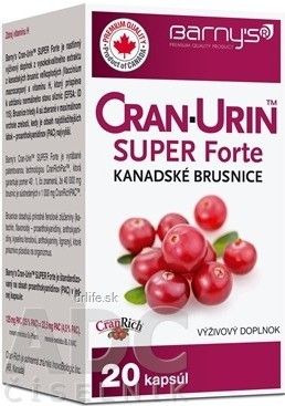 Barnys CRAN-URIN SUPER Forte cps 1x20 ks