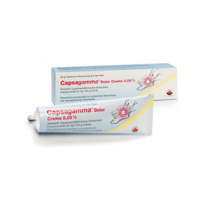 Capsagamma 53 mg/100 g krém crm (tuba Al) 1x40 g