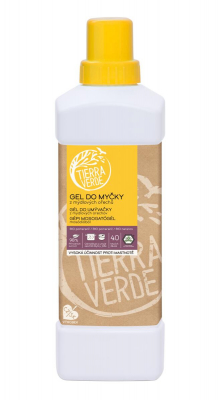 Tierra Verde Gél do umývačky riadu z mydlových orechov s BIO pomarančovou silicou