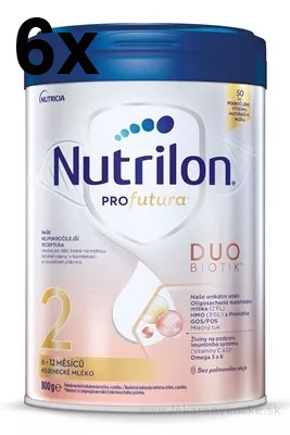 Nutrilon 2 Profutura Duobiotik (nová) (6-12 mesiacov) 6x800 g