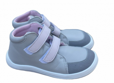 Baby Bare FEBO FALL grey/pink č.27 prechodné topánky