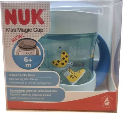 Nuk Hrnček Mini Magic Cup, 160 ml - modrý