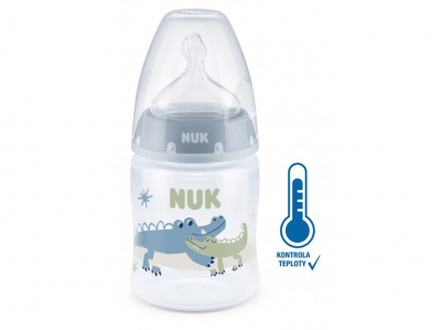 NUK FC+ flaša s kontrolou teploty 150ml modrá