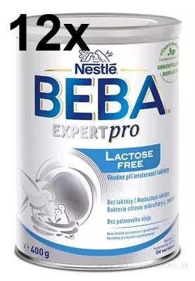 BEBA EXPERTpro Lactose free 12 x 400 g